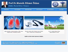 Tablet Screenshot of drmustafaozhan.com